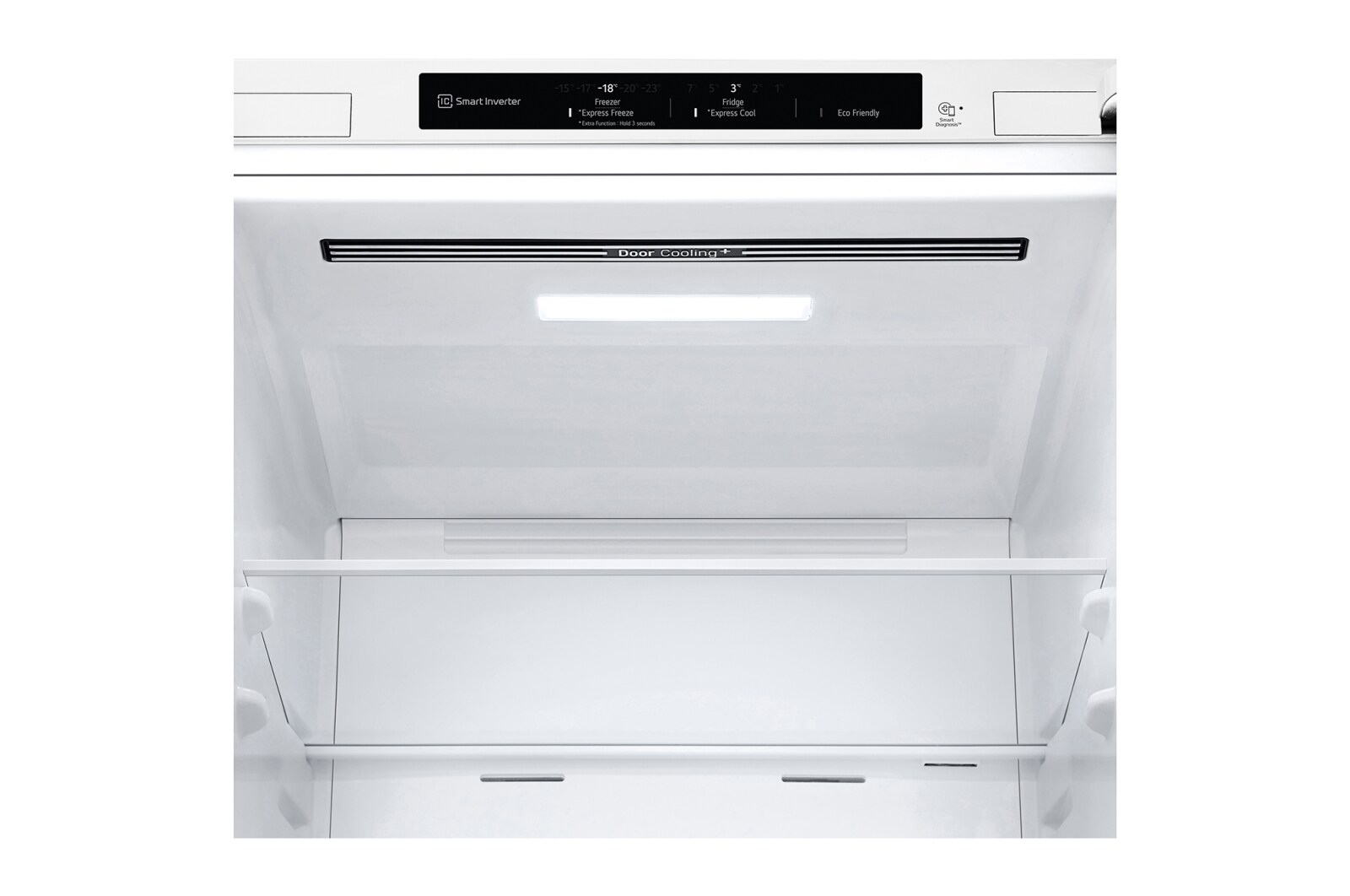 LG 1.86M 341L Kølefryseskab(Hvid - Energiklasse E, DoorCooling™, GBB61SWJEC