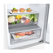 LG 1.86M 341L Kølefryseskab(Hvid - Energiklasse E, DoorCooling™, GBB61SWJEC