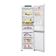 LG 1.86M 341L Kølefryseskab(Hvid) - Energiklasse E, Door Cooling™, GBB61SWJZN