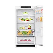 LG 1.86M 341L Kølefryseskab(Hvid) - Energiklasse E, Door Cooling™, GBB61SWJZN