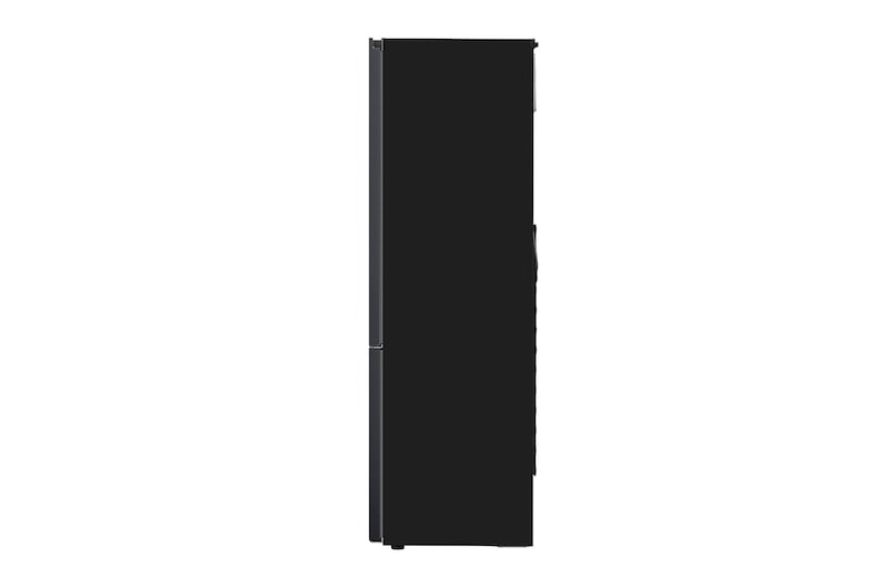 LG 2.03M 384L Kølefryseskab(Matte Black Stainless Steel) - Energiklasse D, Nature Fresh, Door Cooling+™ og Smart Diagnosis™, GBB62MCGGN