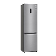 LG 2.03M 384L Kølefryseskab(Shiny Steel) - Energiklasse D, Door Cooling™ og Smart Diagnosis™ med Wi-Fi, GBB62PZFFN