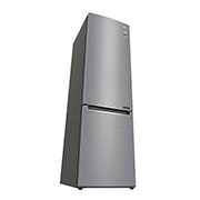 LG 2.03M 384L Kølefryseskab(Shiny Steel) - Energiklasse D, Door Cooling™ , GBB62PZGFN