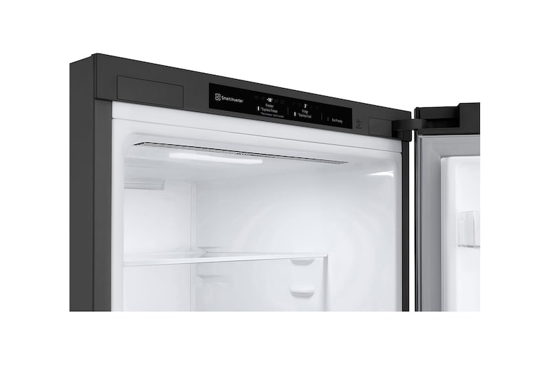 LG 2.03M 384L Kølefryseskab(Shiny Steel) - Energiklasse D, Door Cooling™ , GBB62PZGGN