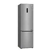 LG 2.03M 384L Kølefryseskab(Shiny Steel) - Energiklasse E, Door Cooling™ og Smart Diagnosis™ med Wi-Fi, GBB62PZHZN