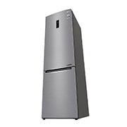 LG 2.03M 384L Kølefryseskab(Shiny Steel) - Energiklasse E, Door Cooling™ og Smart Diagnosis™ med Wi-Fi, GBB62PZHZN
