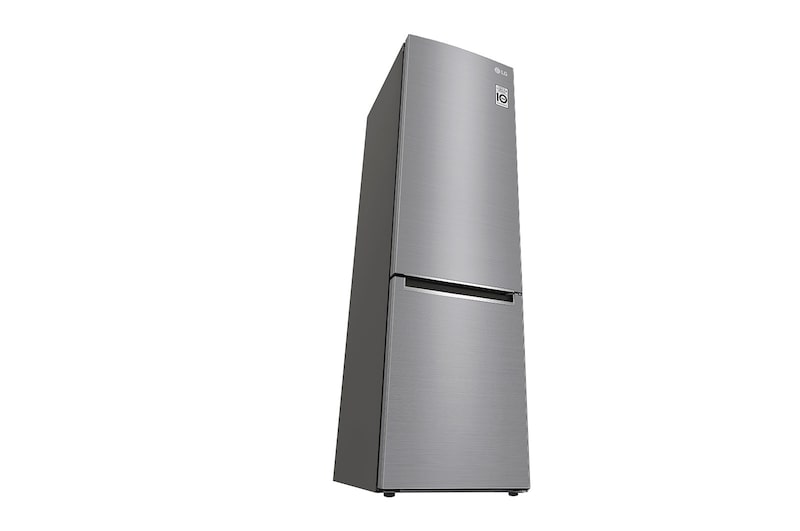 LG 2.03M 384L Kølefryseskab(Shiny Steel) - Energiklasse E, Door Cooling™ , GBB62PZJZN