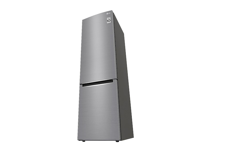 LG 2.03M 384L Kølefryseskab(Shiny Steel) - Energiklasse E, Door Cooling™ , GBB62PZJZN