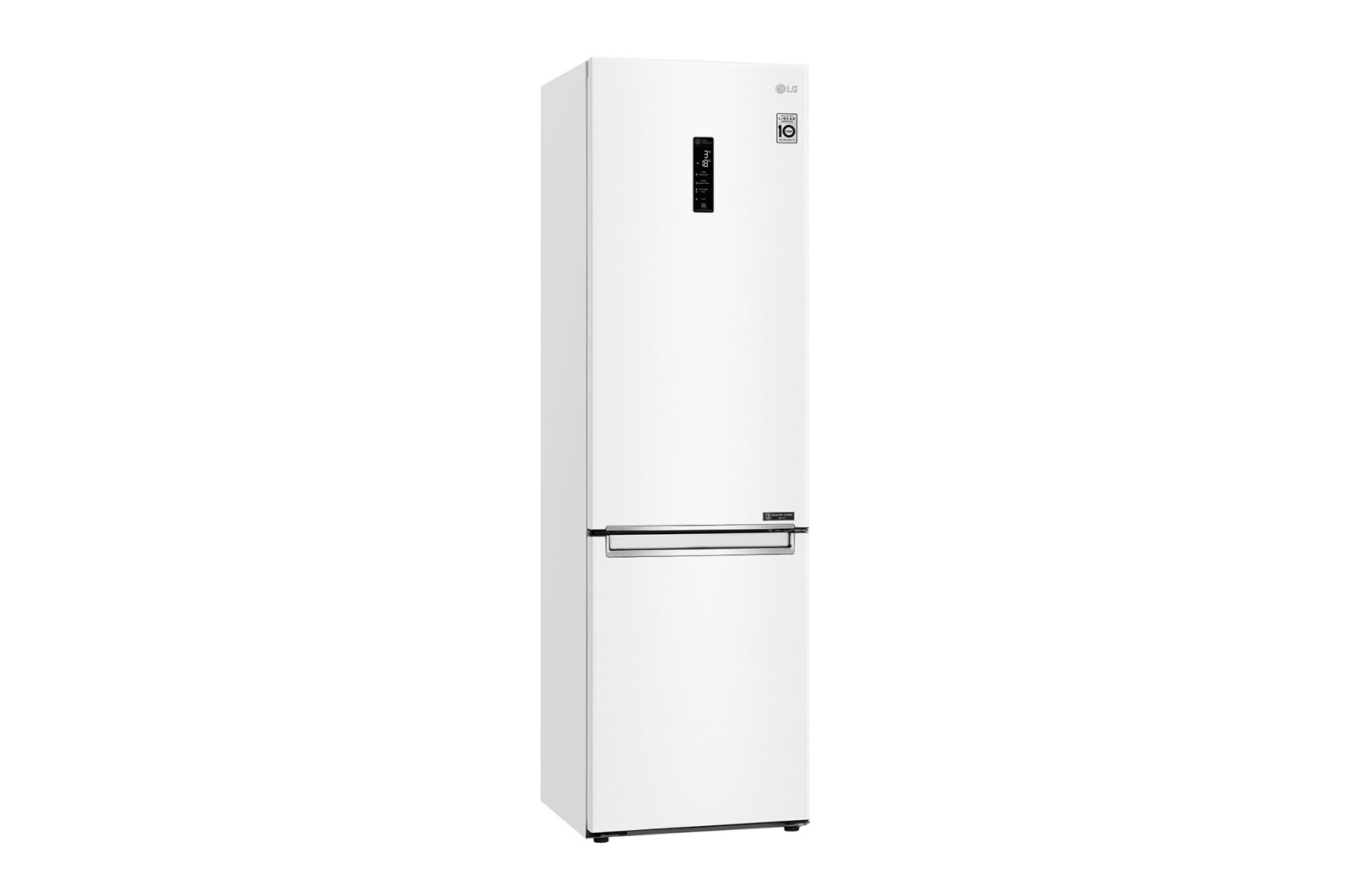 LG 2.03M 384L Kølefryseskab(Hvid) - Energiklasse D, Door Cooling™ og Smart Diagnosis™ med Wi-Fi, GBB62SWFFN