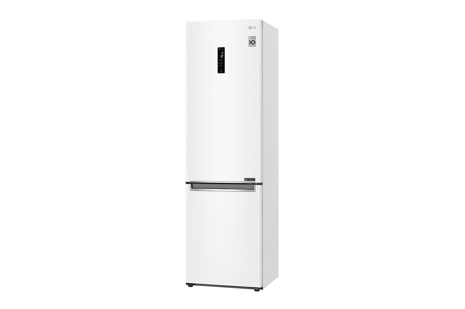 LG 2.03M 384L Kølefryseskab(Hvid) - Energiklasse D, Door Cooling™ og Smart Diagnosis™ med Wi-Fi, GBB62SWFFN