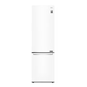 Visning forfra af 2.03M 384L Kølefryseskab(Hvid) - Energiklasse D, Door Cooling™  GBB62SWGFN