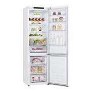 LG 2.03M 384L Kølefryseskab(Hvid) - Energiklasse D, Door Cooling™ , GBB62SWGFN