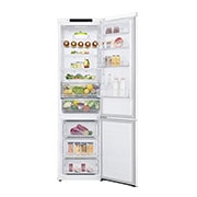 LG 2.03M 384L Kølefryseskab(Hvid) - Energiklasse D, Door Cooling™ , GBB62SWGFN