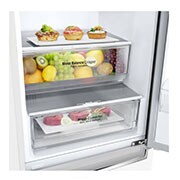 LG 2.03M 384L Kølefryseskab(Hvid) - Energiklasse D, Door Cooling™ , GBB62SWGFN