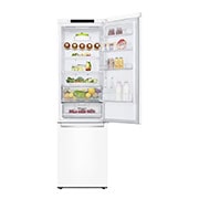 LG 2.03M 384L Kølefryseskab(Hvid) - Energiklasse D, Door Cooling™ , GBB62SWGFN