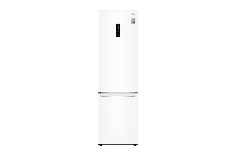 LG 2.03M 384L Kølefryseskab(Hvid) - Energiklasse E, Door Cooling™ og Smart Diagnosis™ med Wi-Fi, GBB62SWHZN