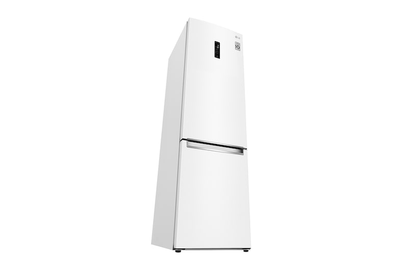 LG 2.03M 384L Kølefryseskab(Hvid) - Energiklasse E, Door Cooling™ og Smart Diagnosis™ med Wi-Fi, GBB62SWHZN