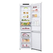 LG Køle-/fryseskabe med DoorCooling+™, 203cm (nettovolumen 384 liter) , GBB62SWJZN