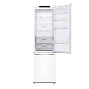 LG Køle-/fryseskabe med DoorCooling+™, 203cm (nettovolumen 384 liter) , GBB62SWJZN