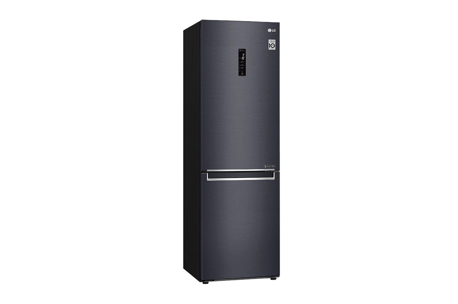 LG 1.86M 341L Kølefryseskab(Matte Black) - Energiklasse E, Door Cooling™ og Smart Diagnosis™ med Wi-Fi, GBB71MCDMN