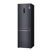 LG 1.86M 341L Kølefryseskab(Matte Black) - Energiklasse E, Door Cooling™ og Smart Diagnosis™ med Wi-Fi, GBB71MCDMN