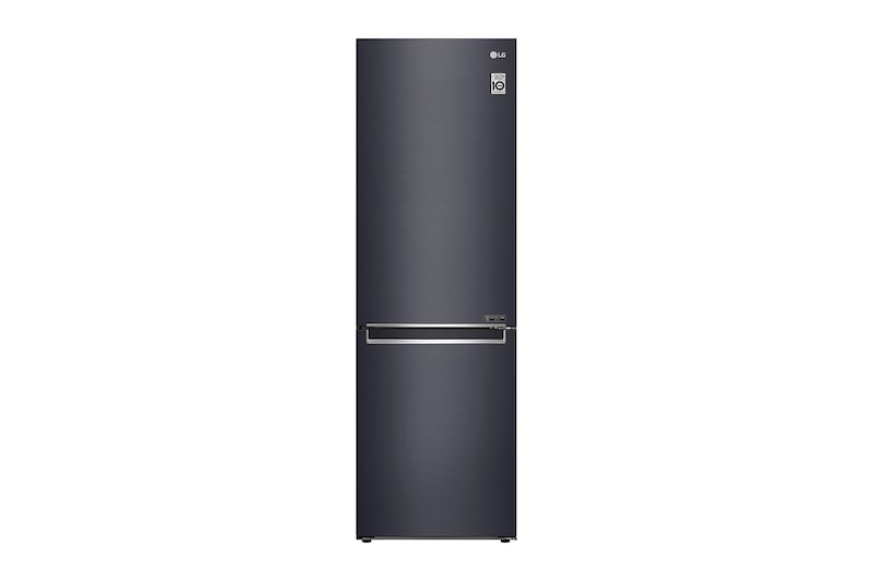 LG 1.86M 341L Kølefryseskab(Matte Black) - Energiklasse D, Door Cooling™, GBB71MCEFN