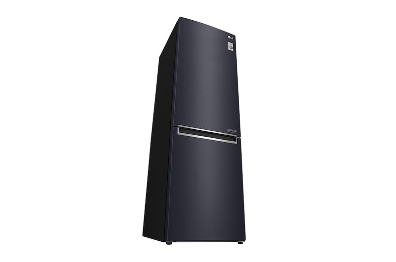 LG 1.86M 341L Kølefryseskab(Matte Black) - Energiklasse D, Door Cooling™, GBB71MCEFN