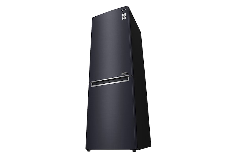 LG 1.86M 341L Kølefryseskab(Matte Black) - Energiklasse D, Door Cooling™, GBB71MCEFN