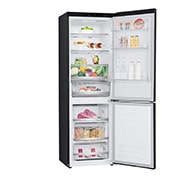 LG 1.86M 341L Kølefryseskab(Matte Black) - Energiklasse D, Door Cooling™, GBB71MCEGN