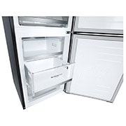 LG 1.86M 341L Kølefryseskab(Matte Black) - Energiklasse D, Door Cooling™, GBB71MCEGN