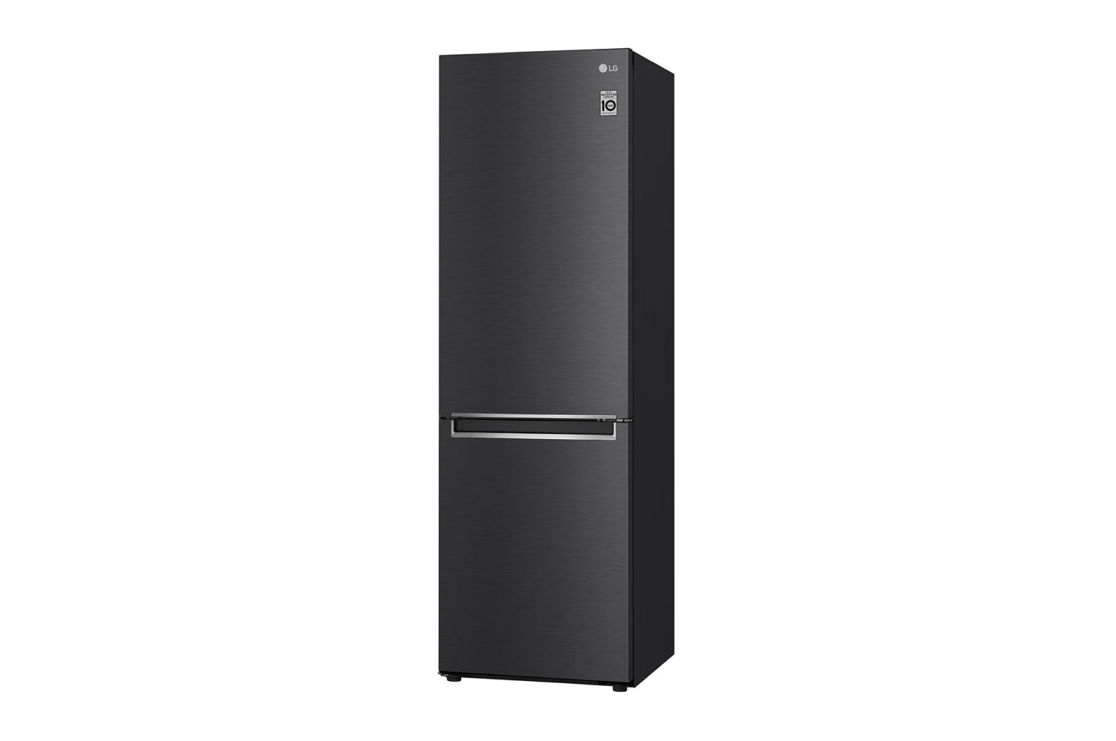 LG 1.86M 341L Kølefryseskab(Matte Black) - Energiklasse D, Door Cooling™, GBB71MCEGN