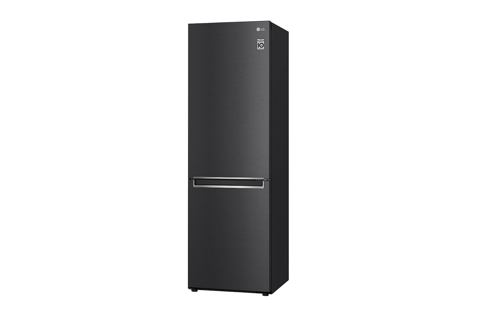 LG 1.86M 341L Kølefryseskab(Matte Black) - Energiklasse D, DoorCooling™ og Smart Diagnosis™, GBB71MCVGN