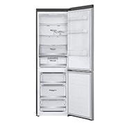 LG 1.86M 341L Kølefryseskab(Shiny Steel) - Energiklasse D, Door Cooling™ og Smart Diagnosis™ med Wi-Fi, GBB71PZDGN