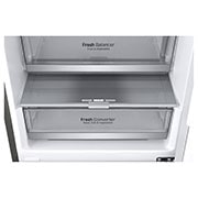 LG 1.86M 341L Kølefryseskab(Shiny Steel) - Energiklasse D, Door Cooling™ og Smart Diagnosis™ med Wi-Fi, GBB71PZDGN