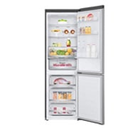 LG 1.86M 341L Kølefryseskab(Shiny Steel) - Energiklasse E, Door Cooling™ og Smart Diagnosis™ med Wi-Fi, GBB71PZDMN