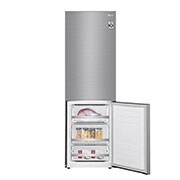 LG 1.86M 341L Kølefryseskab(Shiny Steel) - Energiklasse D, Door Cooling™, GBB71PZEFN