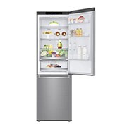 LG 1.86M 341L Kølefryseskab(Shiny Steel) - Energiklasse E, Door Cooling™, GBB71PZEZN