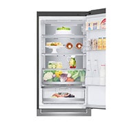 LG 1.86M 341L Kølefryseskab(Shiny Steel) - Energiklasse D, Door Cooling™ og Smart Diagnosis™ med Wi-Fi, GBB71PZUGN