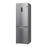 LG 1.86M 341L Kølefryseskab(Shiny Steel) - Energiklasse D, Door Cooling™ og Smart Diagnosis™ med Wi-Fi, GBB71PZUGN