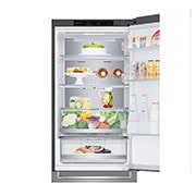 LG 1.86M 341L Kølefryseskab(Shiny Steel) - Energiklasse D, DoorCooling™ og Smart Diagnosis™, GBB71PZVGN