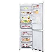 LG 1.86M 341L Kølefryseskab(Hvid) - Energiklasse E, Door Cooling™ og Smart Diagnosis™ med Wi-Fi, GBB71SWDMN