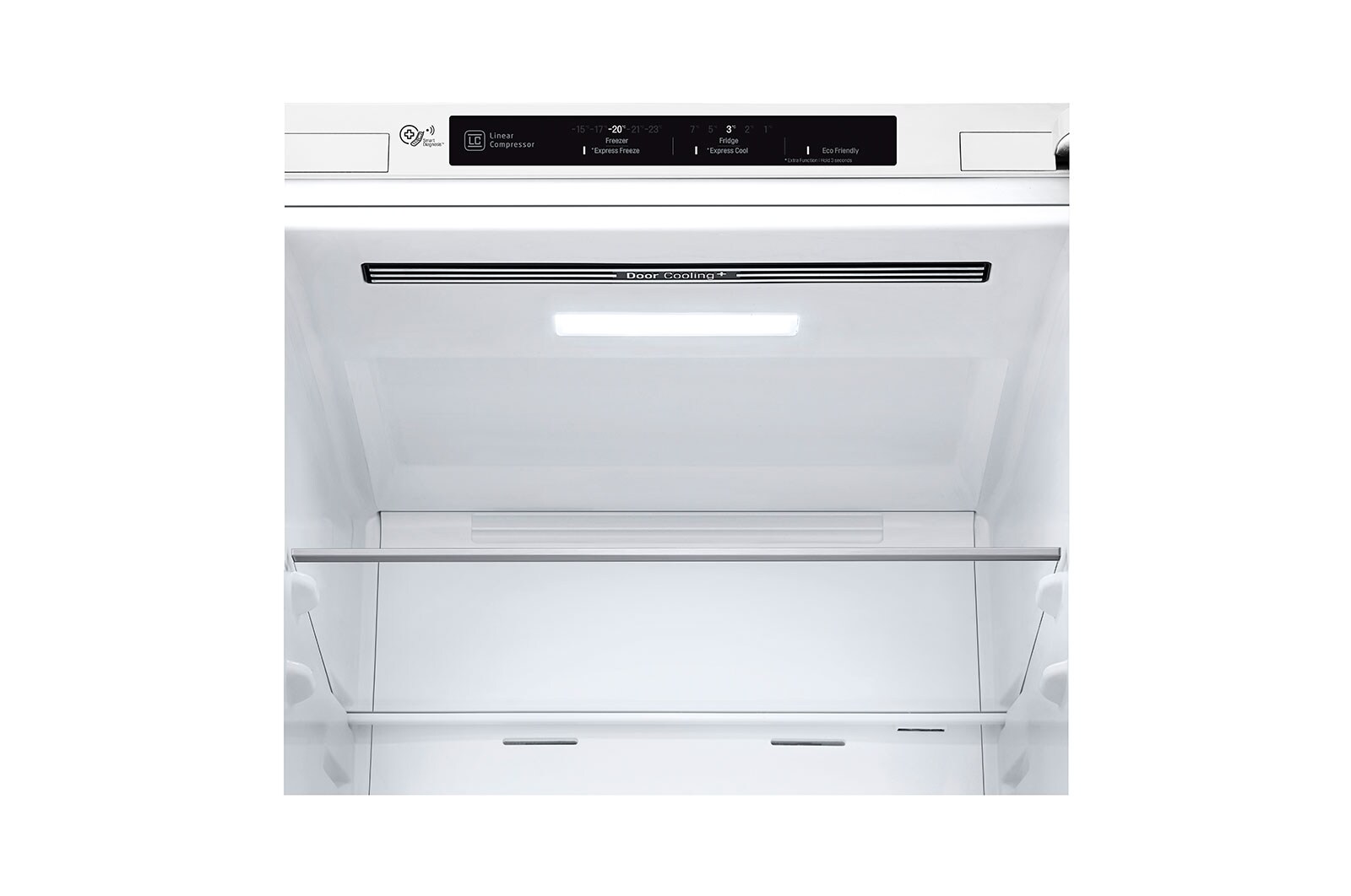 LG 1.86M 341L Kølefryseskab(Hvid) - Energiklasse D, Door Cooling™, GBB71SWEFN