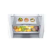 LG 1.86M 341L Kølefryseskab(Hvid) - Energiklasse E, Door Cooling™, GBB71SWEMN