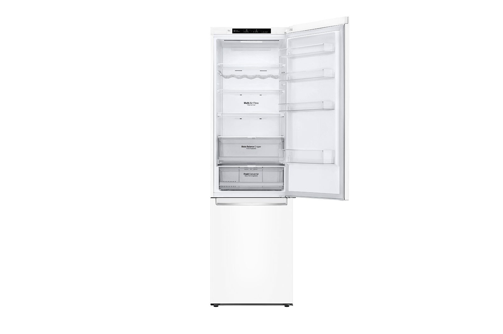 LG 1.86M 341L Kølefryseskab(Hvid) - Energiklasse E, Door Cooling™, GBB71SWEZN