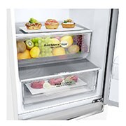 LG 1.86M 341L Kølefryseskab(Hvid) - Energiklasse E, Door Cooling™, GBB71SWEZN