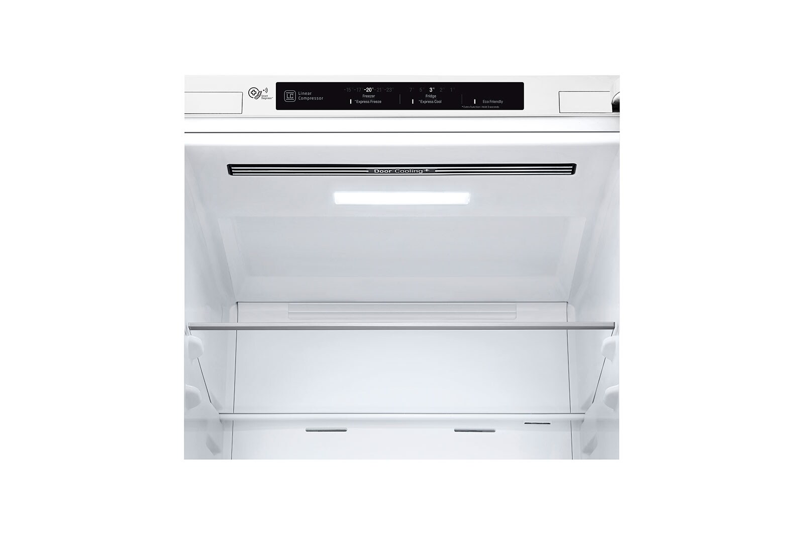 LG 1.86M 341L Kølefryseskab(Hvid) - Energiklasse E, Door Cooling™, GBB71SWEZN