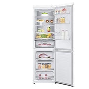 LG 1.86M 341L Kølefryseskab(Hvid) - Energiklasse D, Door Cooling™ og Smart Diagnosis™ med Wi-Fi, GBB71SWUGN