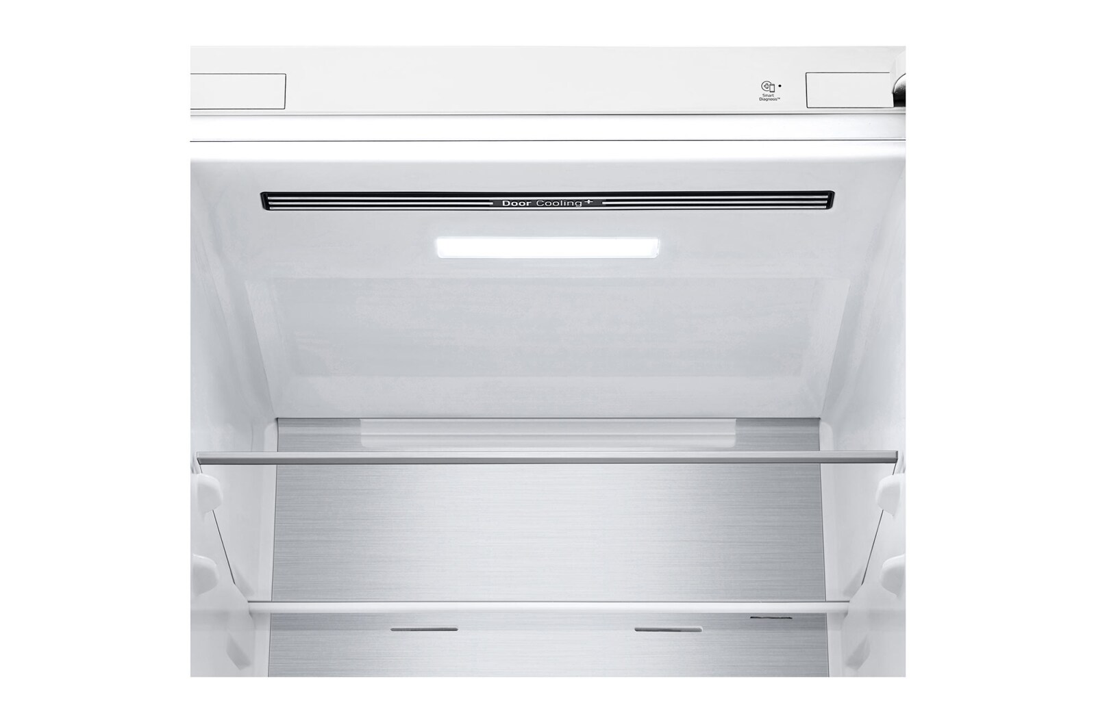 LG 1.86M 341L Kølefryseskab(Hvid) - Energiklasse D, Door Cooling™ og Smart Diagnosis™ med Wi-Fi, GBB71SWUGN