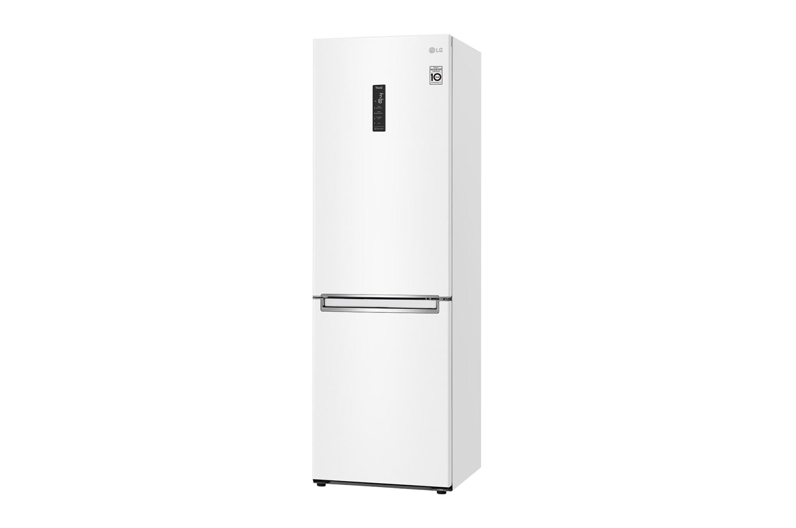 LG 1.86M 341L Kølefryseskab(Hvid) - Energiklasse D, Door Cooling™ og Smart Diagnosis™ med Wi-Fi, GBB71SWUGN