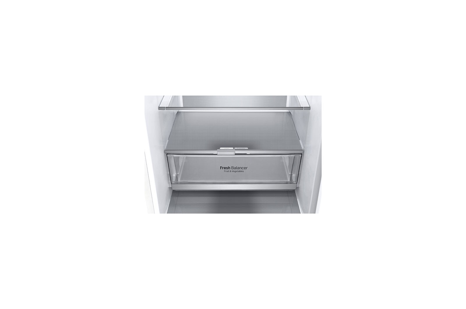 LG 1.86M 341L Kølefryseskab(Hvid) - Energiklasse D, DoorCooling™ og Smart Diagnosis™, GBB71SWVGN